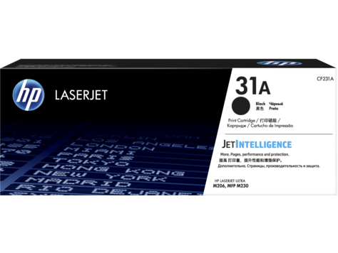 HP CF231A HP 31A Оригинальный лазерный картридж LaserJet, Черный