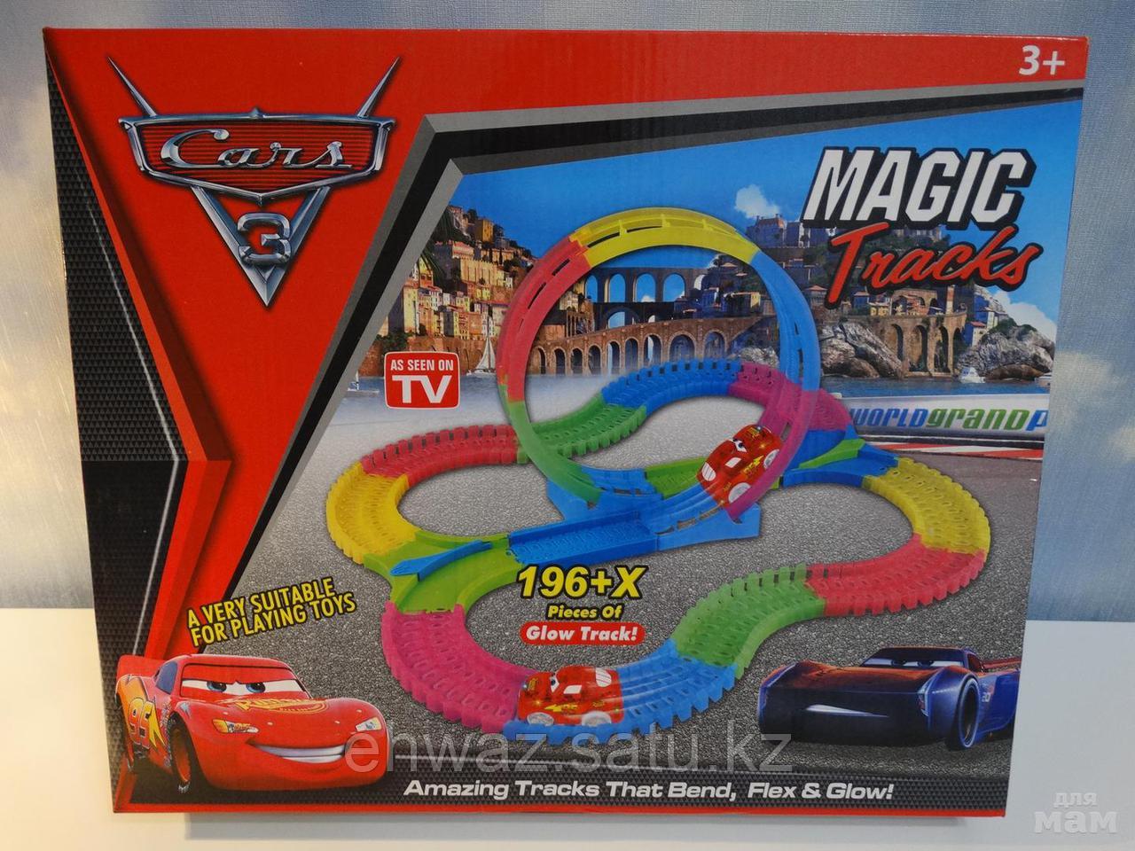 Magic Tracks Тачки 196 деталей с мертвой петлей