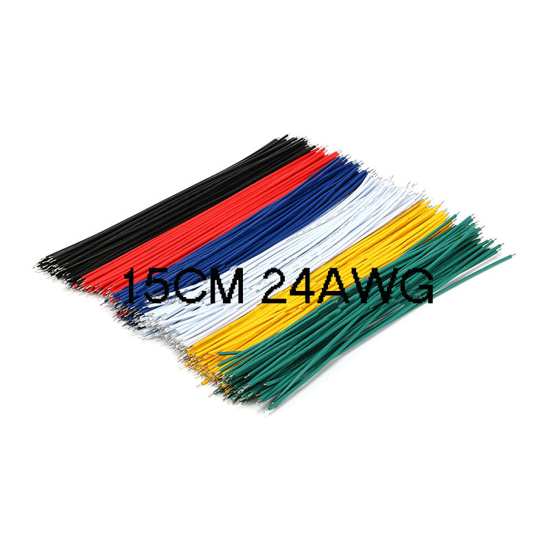 Проволока для пайки-перемычка 15 см 24AWG 6 цветов