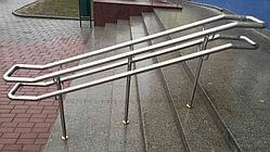 Перила лестничного огражения из нержавеющей стали