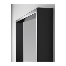 Зеркало НИССЕДАЛЬ черный 65х150 ИКЕА, IKEA, фото 3