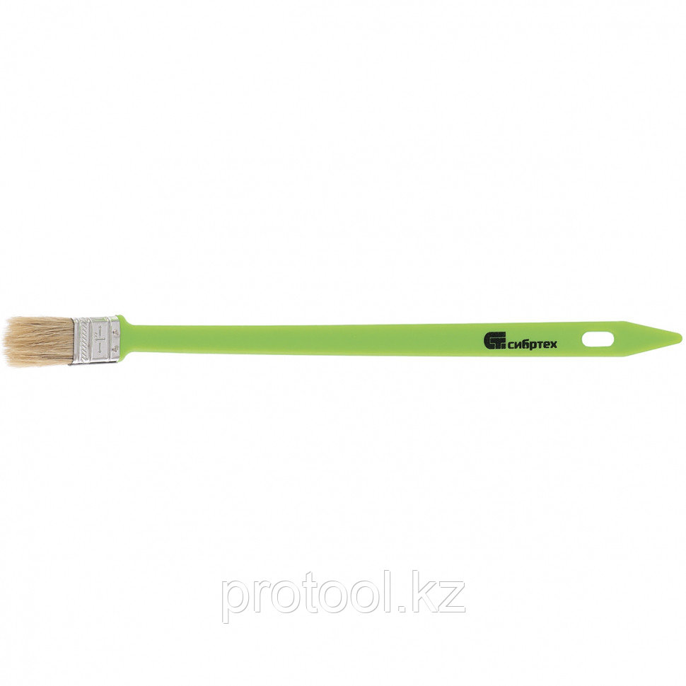 Кисть радиаторная 25 мм, натуральная щетина, пластиковая ручка// Сибртех - фото 1 - id-p49252947