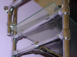 Стеллаж стекло