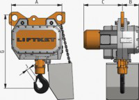 Электрические тали Power Liftket грузоподъемностью 8–25 тонн