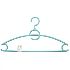 Вешалка пластиковая для верхней одежды 43 см, цветная// ELFE