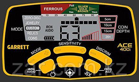Металлоискатель GARRETT ACE 400i - фото 3 - id-p44584128