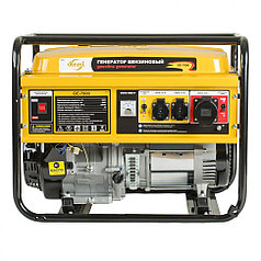 Генератор бензиновый GE 7900, 6,5 кВт, 220В/50Гц, 25 л, ручной старт// DENZEL