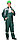 Костюм "ПРАКТИК-1"летний, куртка, п/к., зеленый с серым тк.CROWN, фото 3