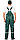 Костюм "ПРАКТИК-1"летний, куртка, п/к., зеленый с серым тк.CROWN, фото 6