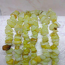Агат жёлтый, сколы