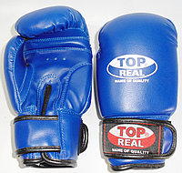 Боксерские перчатки TOPREAL кожа/зам