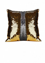 Подушка декоративная «РУСАЛКА» цвет золото/серебро Magic Pillow