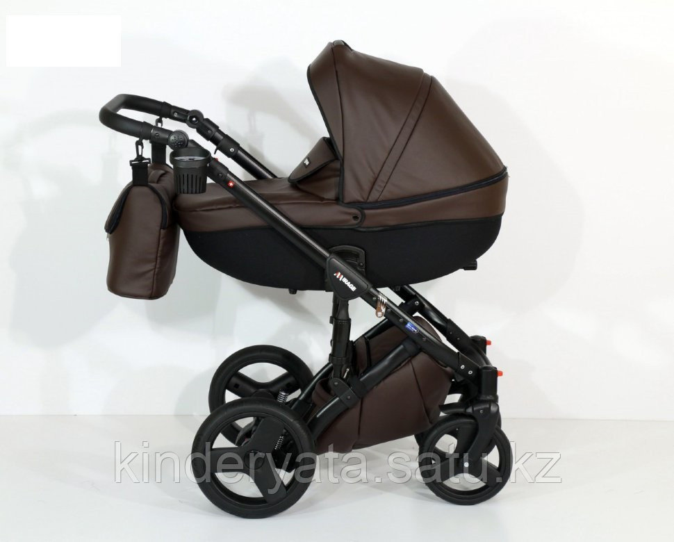Детская коляска Verdi Mirage 3 в 1 Экокожа (7) brawn)