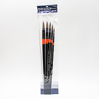 Набор круглых кистей "XDT", 5 шт.