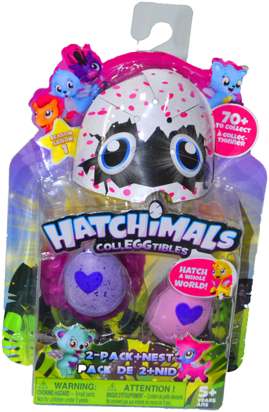 28362 Hatchimals 2 яйца на блистере 18*13