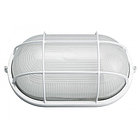 Светильник НПП 1102-100 белый/круг с решеткой 100w IP54, фото 3