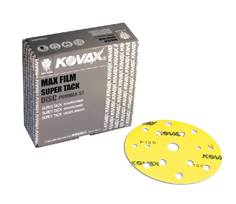 Шлифовальные диски Maxfilm 152 мм P400 15 отверстий от Kovax - фото 1 - id-p49341982