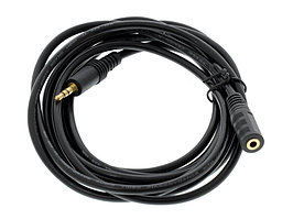 Удлинитель,стерео аудио кабель,3 м, 3,5 мм (папа-мама)