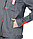 Костюм "ФАВОРИТ" жен. летний: куртка, брюки т.серый со светло-серым, фото 5