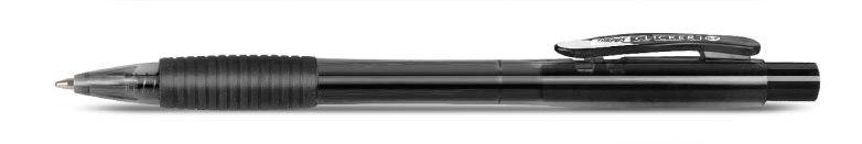 Ручка шар. автомат. Forpus Clicker, 0,7мм, черный
