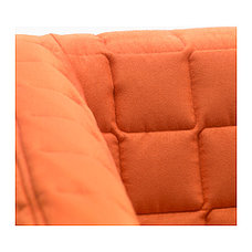 Диван 2-местный КНОППАРП оранжевый ИКЕА, IKEA , фото 2