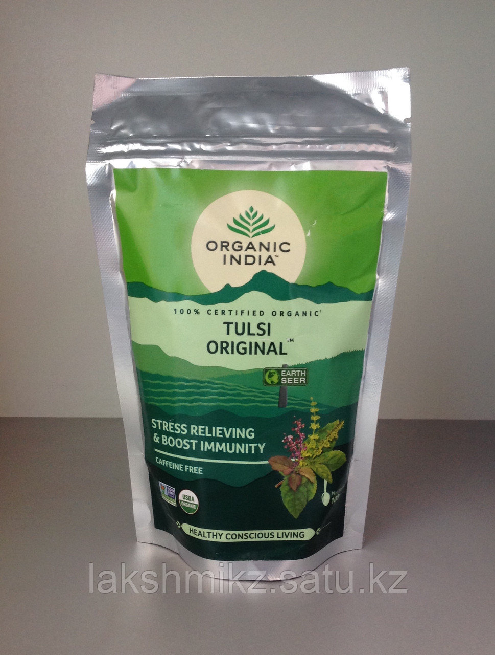 Чай органический "Оригинал Туласи" (Tulsi Original Tea, Тулси) 100г Organic India