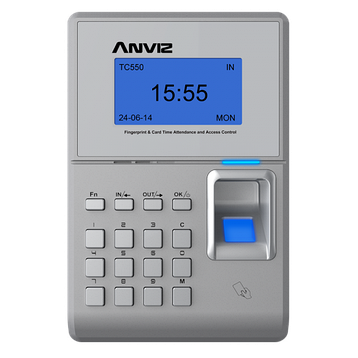 Биометрический терминал контроля доступа и учета рабочего времени Anviz TC550, фото 2