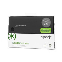 Чехол, Speck, SPK-A2713/A2190, SeeThru, MacBook Air with Dual Mic 11", Чёрный, фото 3