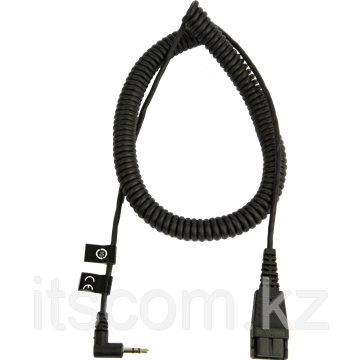 Шнур-переходник Jabra Cord 2m coiled w 2.5mm plug (8800-01-46)