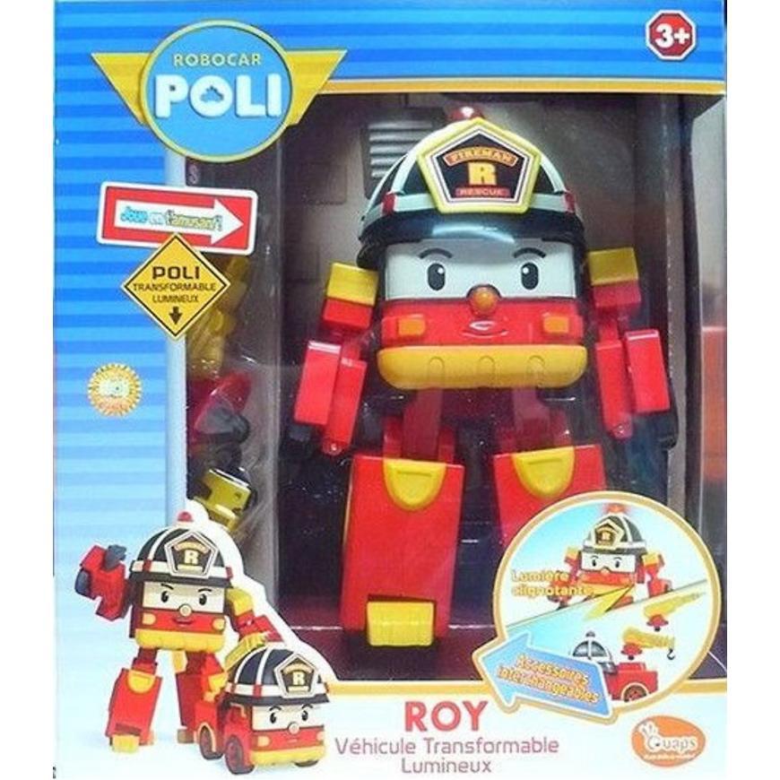 Игрушка Robocar Рой трансформер 12,5 см свет+инструменты