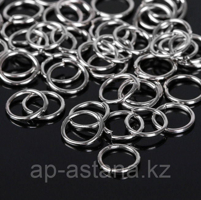 Кольцо соединительное 1*8мм СМ-982, цвет серебро, фото 1