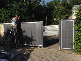 Откатные ворота 1