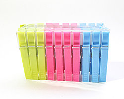 Набор прищепок бельевых пластиковых, 10 шт.