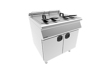 Фритюрница Газовая + шкаф и 2 двери  Inoksan