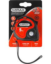 РУЛЕТКА ИЗМЕРИТЕЛЬНАЯ MIRAX 34013-08-25, 3 СТОПОРА, ДВУХКОМПОНЕНТНЫЙ ПЛАСТИКОВЫЙ КОРПУС, 8 М Х 25 ММ, фото 3