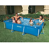Каркасный бассейн прямоугольный 260x160x65 см, Intex 28271