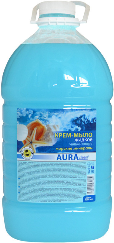 Крем - мыло жидкое "Аура", 5000 мл.