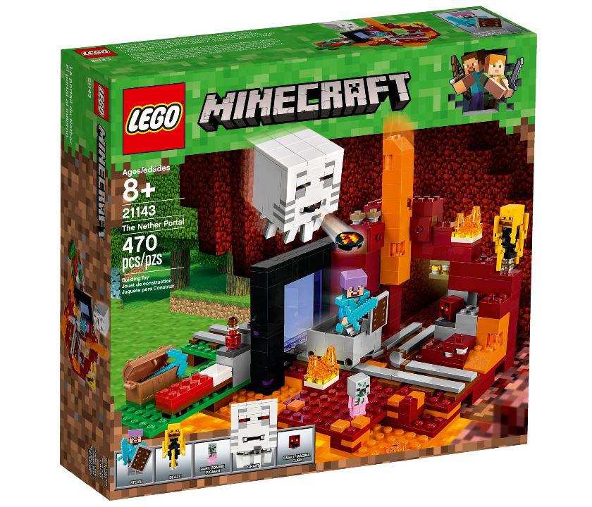 21143 Lego Minecraft Портал в Нижний мир, Лего Майнкрафт
