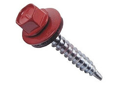 Саморезы кровельные 5см (цвет 3004)