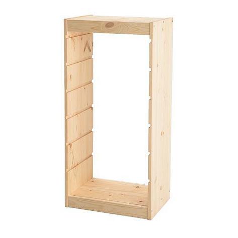 Каркас ТРУФАСТ сосна 44х30х91 см ИКЕА, IKEA, фото 2
