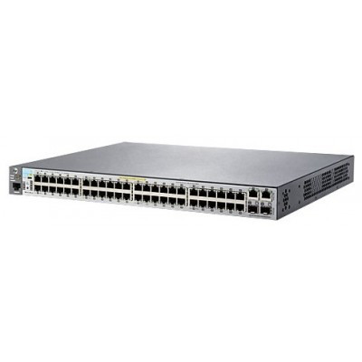 HPE J9778A Коммутатор 2530-48-PoE+ 48 портов RJ-45 10/100 PoE+ с автоматическим определением скорости
