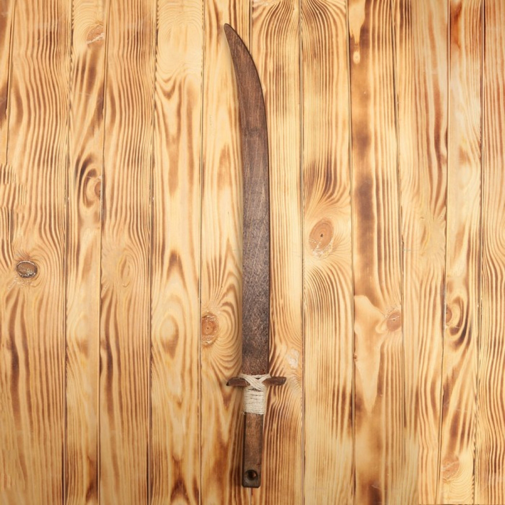 Деревянный меч "Тёмный. Сабля", 65 см. - фото 2 - id-p49408789