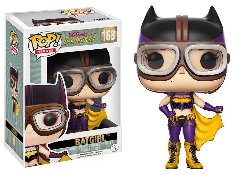Funko POP! Heroes "DC Comics Bombshells" Виниловая фигурка Бэтгерл №168