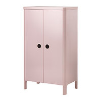 Шкаф детский платяной БУСУНГЕ светло-розовый ИКЕА, IKEA 603.658.79 Шкаф детский платяной БУСУНГЕ светло-розовый ИКЕА, IKEA