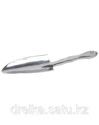 Совок посадочный GRINDA 8-421711_z01, посадочный широкий, алюминиевый корпус, 245 мм , фото 2