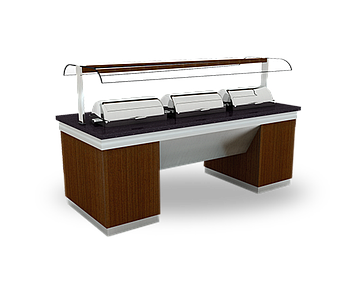  Стойка для горячих блюд Inoksan