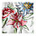 Пододеяльник и 2 наволочки ГОРДМОЛЛА 200х200 цветы ИКЕА, IKEA, фото 3