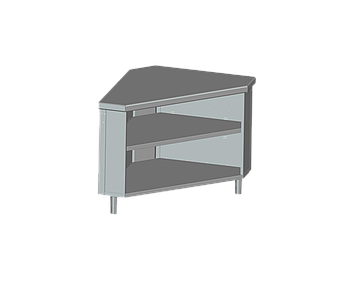 Угловой сервисный стол Inoksan