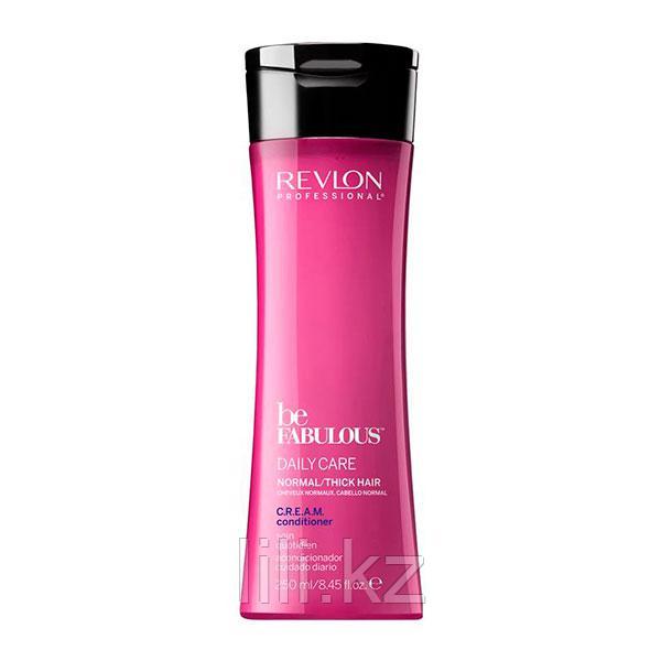Кондиционер для нормальных и густых волос Revlon Be Fabulous Daily Care Normal Hair Thick Conditioner 250 мл.