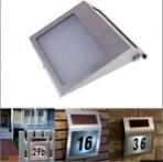 Указатель номера дома с подсветкой и солнечной батареей «МОЙ ДОМ»